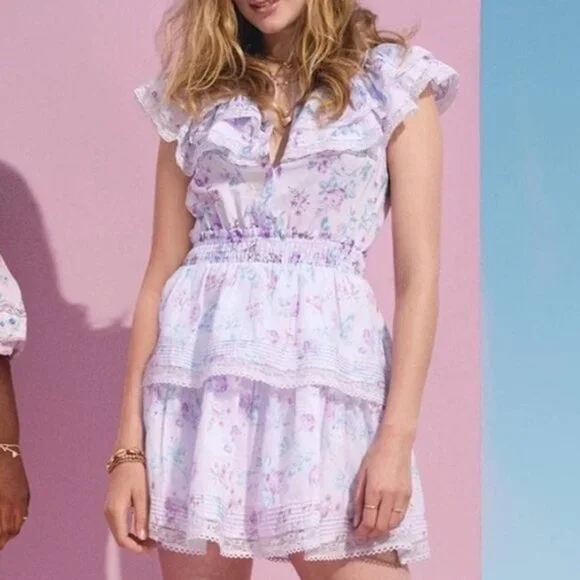 target purple floral dress NEIMAN MARCUS FOR TARGET LELA ROSE FLORAL DRESS